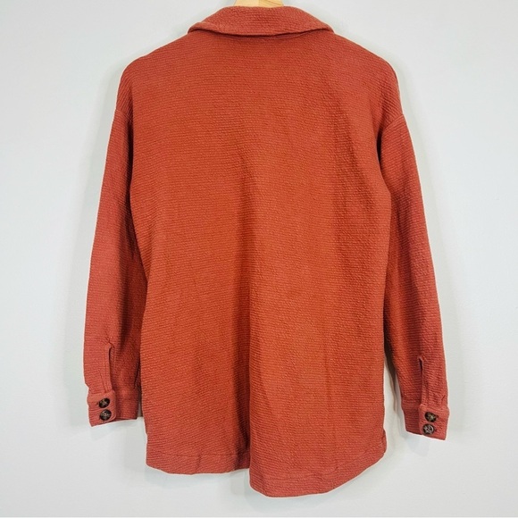 Madewell Textural Knit Shirt Jacket shaket size xsmall - Picture 5 of 5